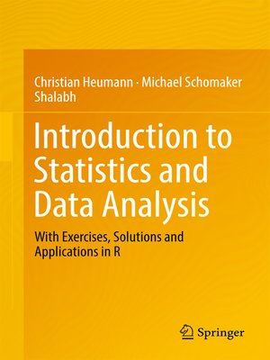 cover image of Introduction to Statistics and Data Analysis